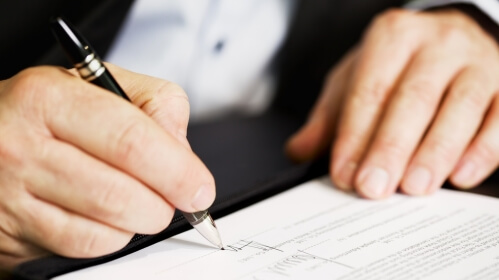 Jogi tanácsadás, szerződéskötés